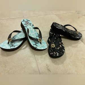 ToryBurch platform flip flops sold together or separate